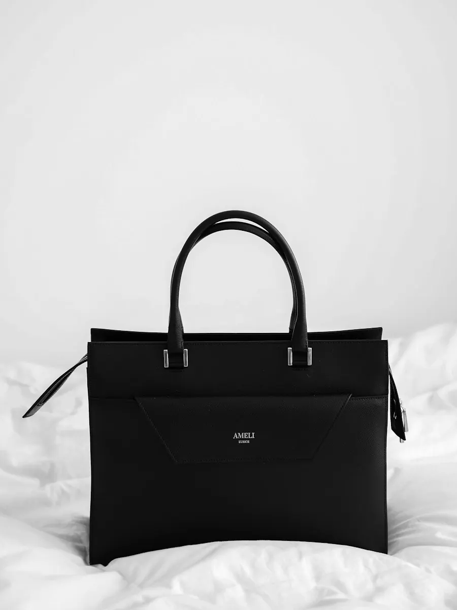 Bolsa tote negra
