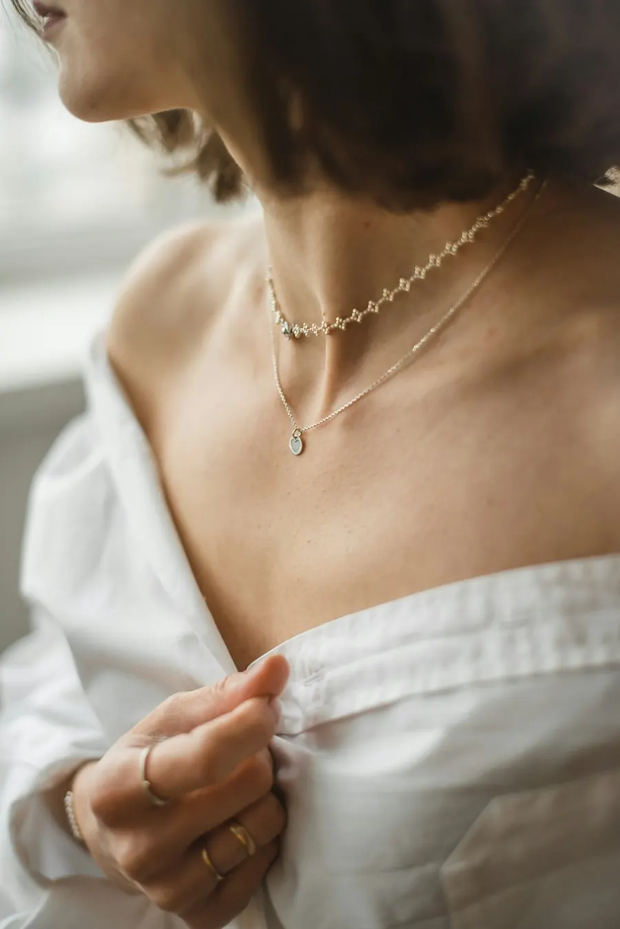 Collar delicado con dije