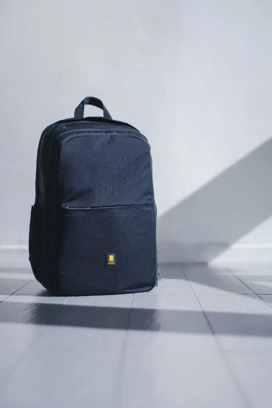 Mochila urbana azul