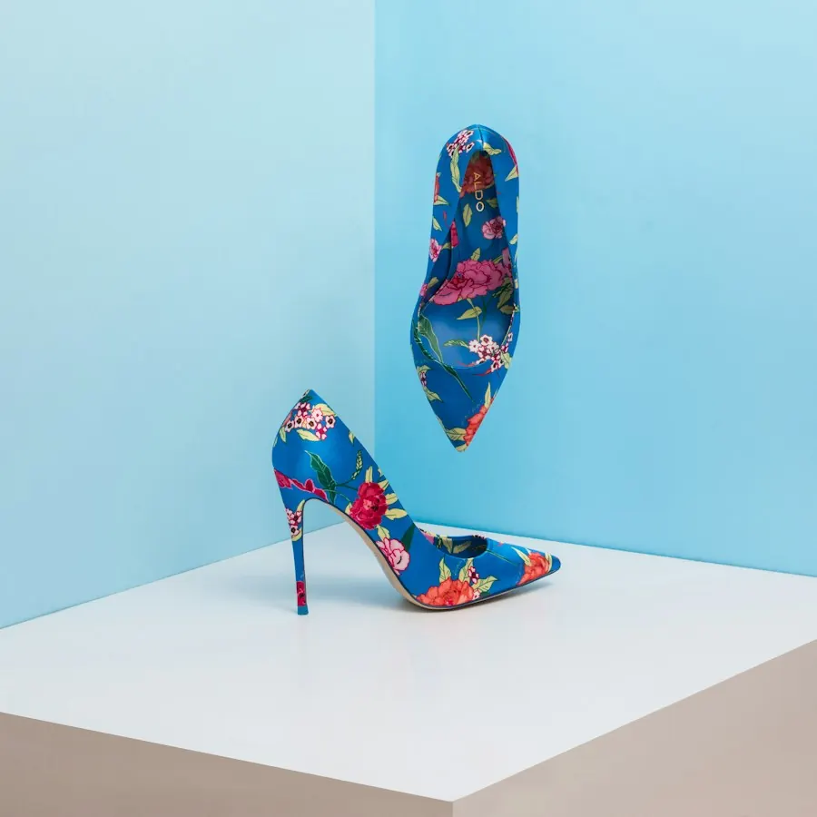 Tacón floral